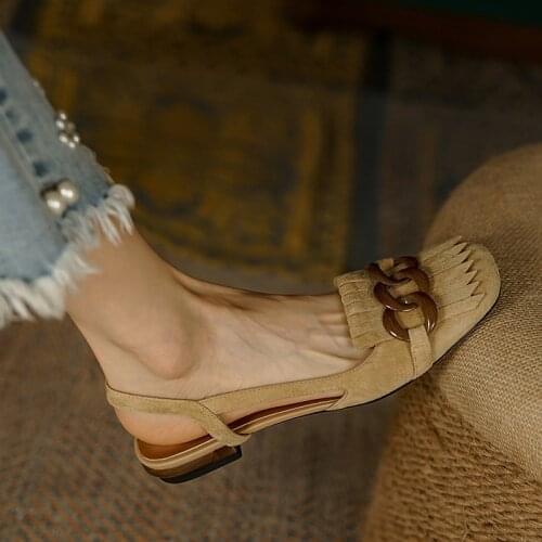 MNIXUAN Low-heeled Shoes