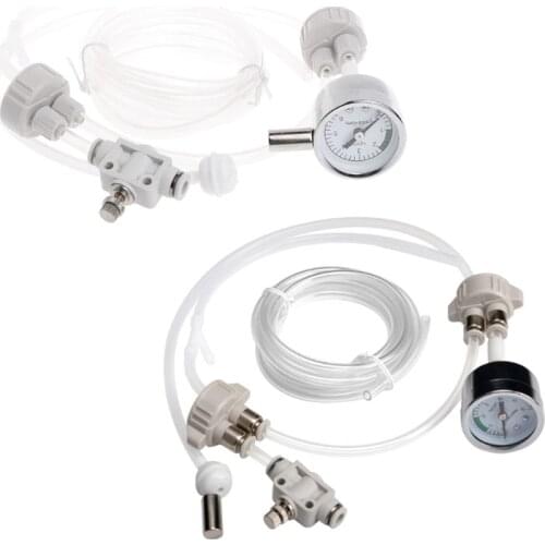 Aquarium DIY CO2 Generator System Kits Water Moss Plants Diffuser with Solenoid Valve Fish Tank Regulator Accessories