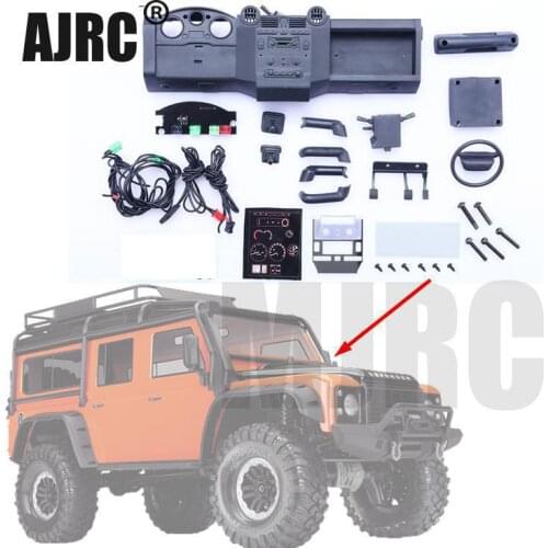 Suitable for 1/10 simulation Traxxas TRX4 TRX-4 Defender RC car DIY simulation car interior kit simulation center console part