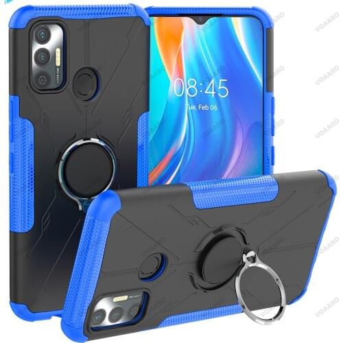 Shockproof Capa for Tecno Spark 7 Case for Tecno Camon 17 Pop 5 Phone Case Magnetic Car Holder Bumper Cover Armor Phone Cases