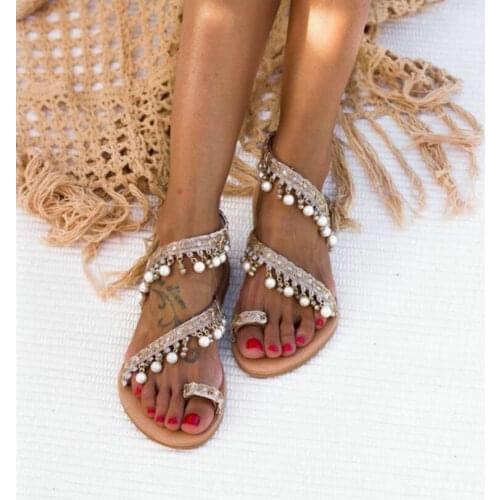 Sandals Shoes Summer Woman Bandage Cool with Flat Shoes Flip Flops zapatos de mujer sandalias mujer 2019 Plue Size 35-43
