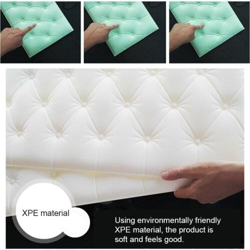 3D Wall Stickers Imitation Brick Bedroom Decor Waterproof Self-adhesive Wallpaper for Living Room Kitchen TV Backdrop Decor