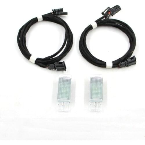 For Golf 7 MK7 Golf 7.5 MK7.5 Jette Passat B8L Rear led footwell lamp floodlight Atmosphere lamp 5GG 947 409