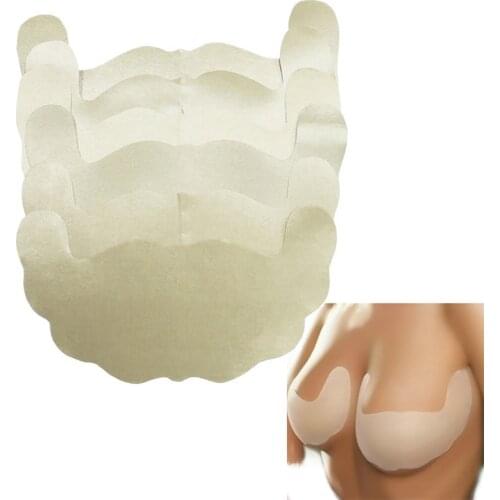 10 Pairs Reusable Lace Nipple Cover Pasties Stickers Adhesive Breast Lift Up Tape Push Up Invisible Bra Accessories