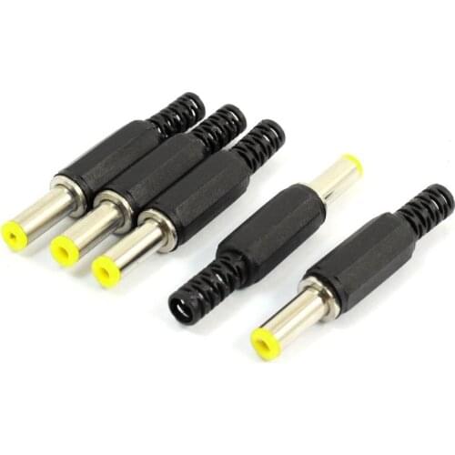 20pcs DC 5.5x2.5mm Power Plug Socket Connectors black adapter