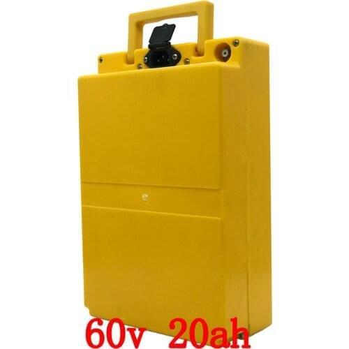 Free customs duty 60V 1500W 2000W lithium battery 60V 20AH ebike battery 60V 20AH electric bike battery with 50A BMS+5A charger