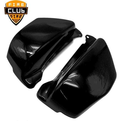 MotorcycleBlack Battery Side Fairing Covers For Honda For Magna VF750 VF750C VF 750 VF 750C 1994-2004 2000 2001 2002 2003