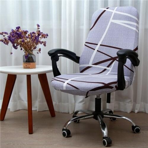 S/M/L Size Elastic Spandex Chair Cover Anti-dirty Office Lift Computer Seat Chair Cover Dustproof Removable Slipcovers One-piece