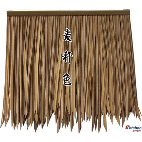 Decor Lawn Straw Saz Chaume Artificial Grass Thatch Decorative Fake Cesped gazon pasto sintetico para jardin For Home and Garden