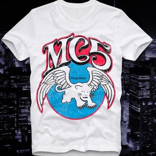 T Shirt Mc 5 Punk Rock Retro Vintage Kick Out The Jams High Time Patti Smith