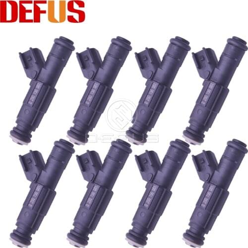 8x 0280156081 Fuel Injector for Marine Mercruiser V8 350 MAG 5.0L 4.3L 6.2L 885176 Nozzle Injection Petrol Car Engine Injectors