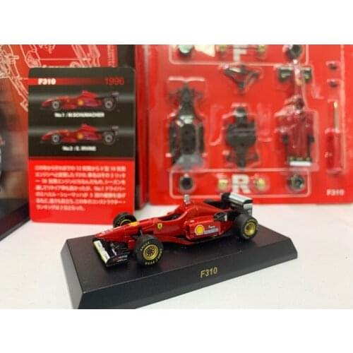 1/64 KYOSHO Ferrari F310 Schumacher #1 LM F1 RACING Collection of die-cast alloy assembled car decoration model toys
