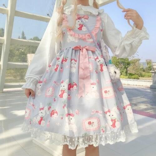 2020 Hot Princess Lolita Sweet JSK vintage Kawaii Princess Lolita Dress ] victorian dress kawaii girl gothic lolita loli cosplay