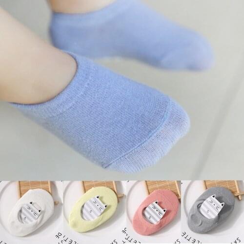 Candy Baby floor socks Girls Boys Cute Cartoon Anti-slip Toddler Elastic Socks First Walker Shoes Soft Soled Newborns 1-3Y