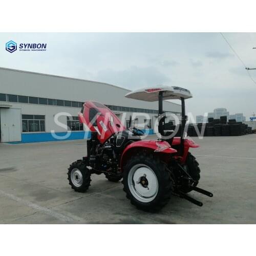New Multifunctional High Power Farm Hydraulic Wheel Tractor Multiple Auxiliary Tools Agriculture Machinery 60hp 4WD