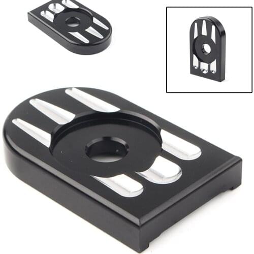 Motorcycle Seat Bolt Tab Screw Mount Knob Cover For Harley Davidson Universal CNC Aluminum Edge Cut