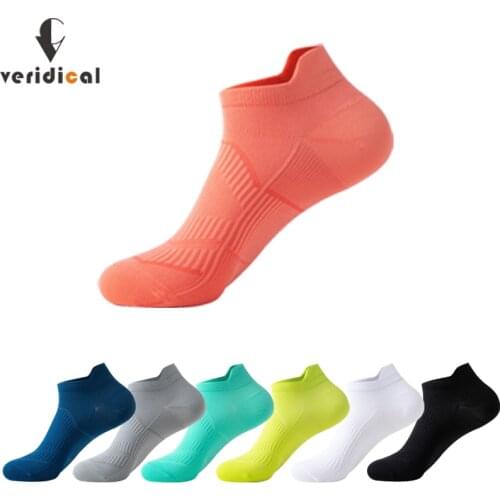 5 Pairs Sport Ankle Socks Men Nylon Outdoor Basketball Running Football Breathable Bright Color Non-Slip No Show Travel Socks
