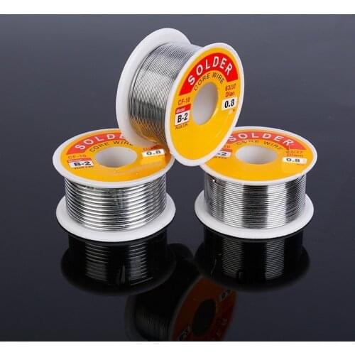 Tin Lead Line Soldering 0.8mm Rosin Iron Core Solder Flux Welding Wire Reel 100g No-clean Hot