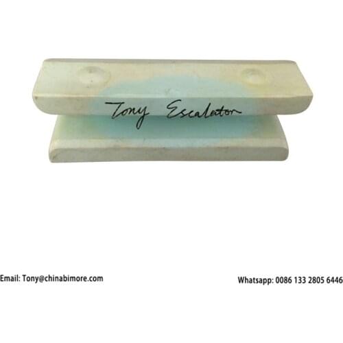 Elevator KM600641H16 Guide Shoe Insert L80MM GROOVE W10MM 16MM for kone