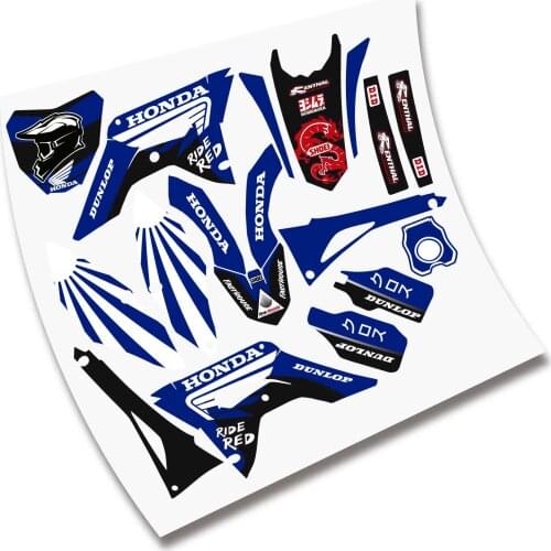 Full cover stickers KIT for MOTO HONDA CRF450 2017 vinyl stickers