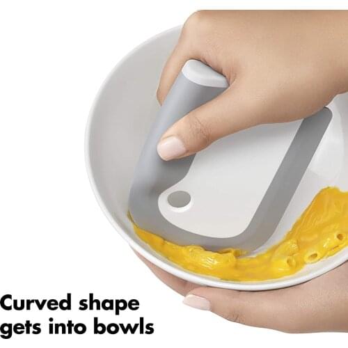 Tableware Scraper Cleaning Brush Kitchen Soft Rubber Scraper Rinsing Creative Home Dining Plate Silicone Scraper