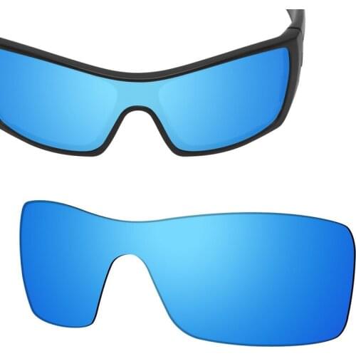 SmartVLT Replacement Lenses Polarized for Oakley Batwolf Sunglasses - Ice Blue