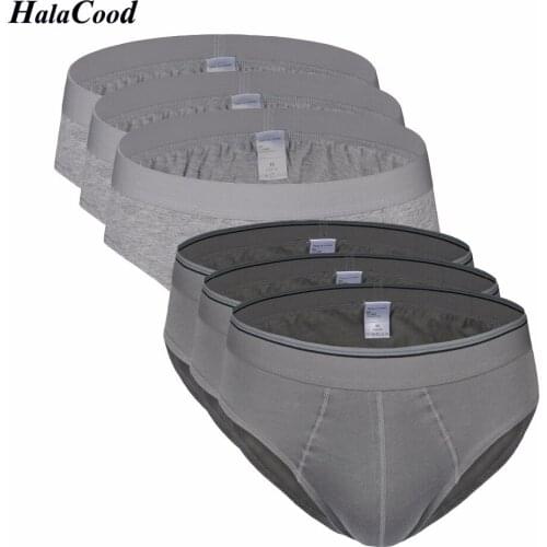 6Pcs/lot High Quality Brand New Mr Fashion Sexy Cotton Large Size Mens Briefs Shorts Underpant Man Underwear Male Panties Fat