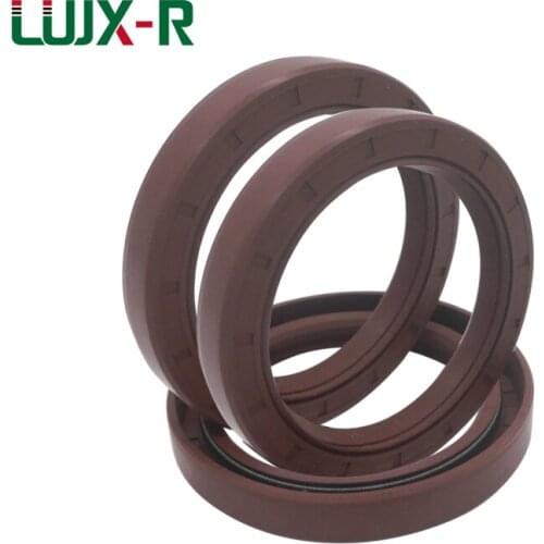 LUJX-R TC Sealing Ring Fluorine Skeleton Oil Seal 185x210x16/190x220x15/190x225x12-200x250x18mm Radial Rotary Shaft Seal