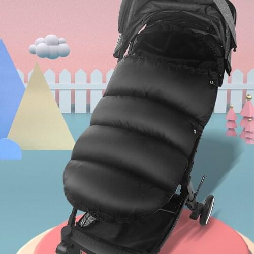Winter Baby Stroller Sleeping Bag Windproof And Warm And Convenient Warm Stroller Blanket With Foot Cover Stroller Sleeps