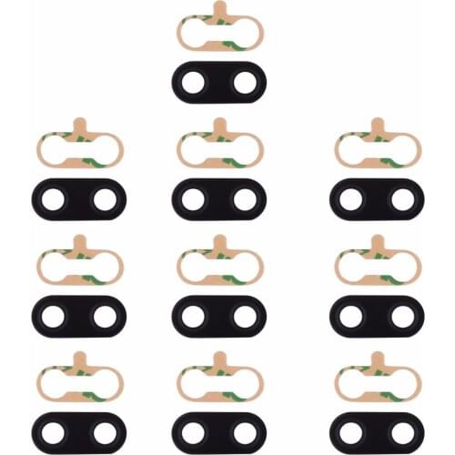10 PCS Back Camera Lens & Adhesive for Xiaomi Mi 8 Lite