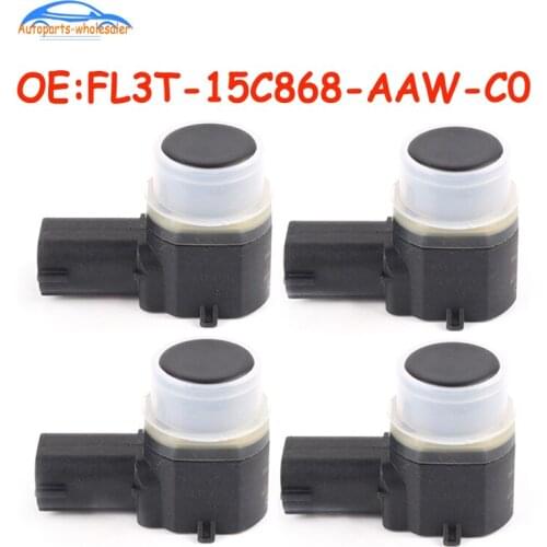4 pcs/lot OEM FL3T-15C868-AAW FL3T15C868AAW Fit For Ford Car PDC Parking Sensor FL3T-15C868-AAW-C0 Black Color