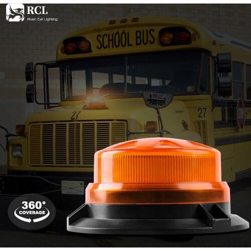 Car universal 24 LED safety flashing light emergency warning light safety strobe beacon light for bus private car