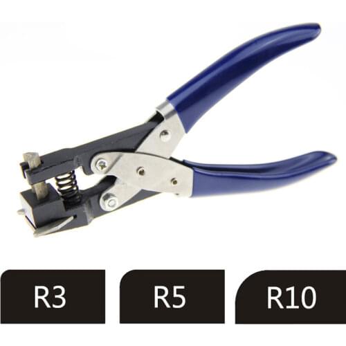 Free shipping pvc card and paper round corner punch puncher slot punch size:R3 R5 R10