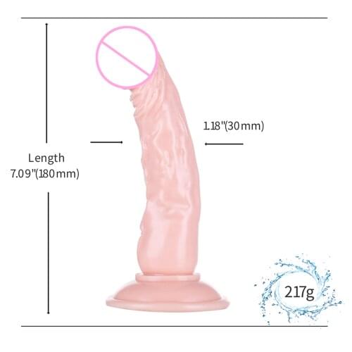 Erotic Anal Consolador Flesh Dildo Penis Plug Dick Gode Sodomie Strapon Lesbian Sexshop Adult Sextoy For Couples Juguete Sexuale