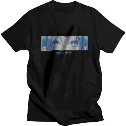 Harajuku Nana Osaki T-shirt Men Graphic T Shirt Short Sleeve Cotton Anime Manga Tshirt Unique Tees Tops