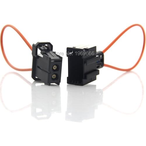 MOST Fiber Male to Female Connector Optic Loop Bypass Auto Diagnostic Cable Tool For Audi BMW Porsche Benz Automotive Scanner