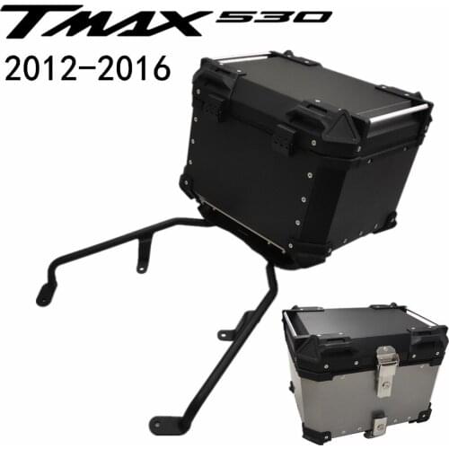 Motorcycle for Yamaha TMAX530 2012-2016 45L 55L 65L High Quality Rear Luggage Aluminum Alloy Box Waterproof Trunk Storage Top