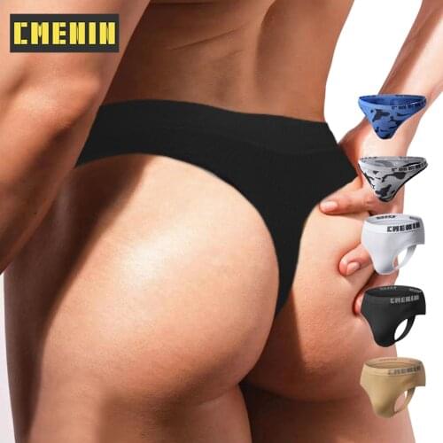 BS Brand Mens Sexy Thongs Briefs G-string Thong Men Tanga Gay Underwear Male Jockstraps Gay Men Underwear Sexy Men Jocks BS3102