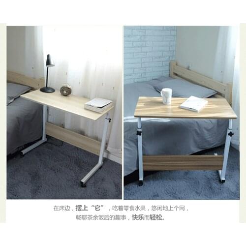 Foldable Computer Table Adjustable Portable Laptop Desk Rotate Laptop Bed Table Can be Lifted Standing Desk