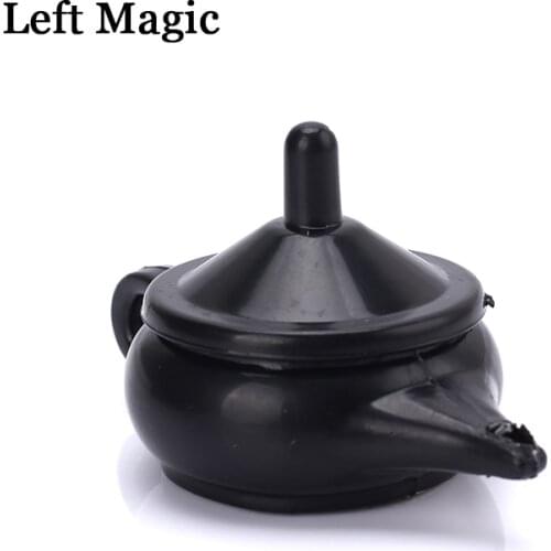 Wonderful Legend Aladdin Magic Genie Light magic trick professional magician coin thru lamp magic coin props easy to do E3069