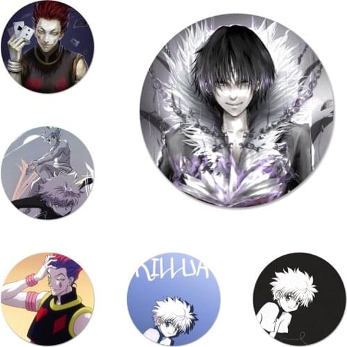 Anime Hunter x Hunters Badge Brooch Pin Accessories For Clothes Backpack Decoration gift 58mm