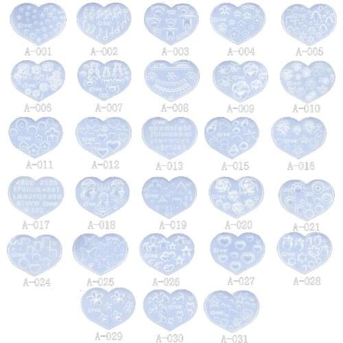 13MC 28Pcs Mini Nail Art Silicone Mold Leaves Flower Animals Template Resin Molds Kit