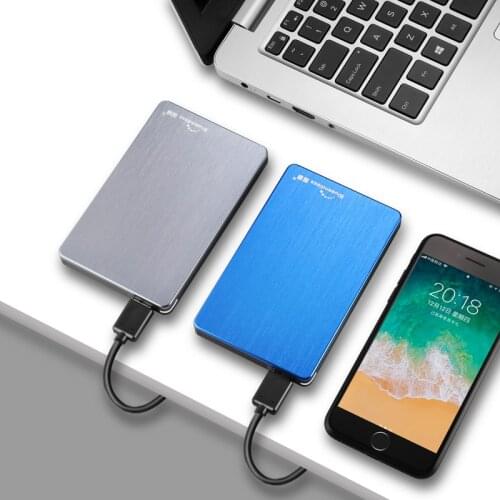 Blueendless Ultra Slim Portable External Hard Drive 1TB/2tb USB3.0 Hard Disk Devices Storage for Desktop Laptop HDD