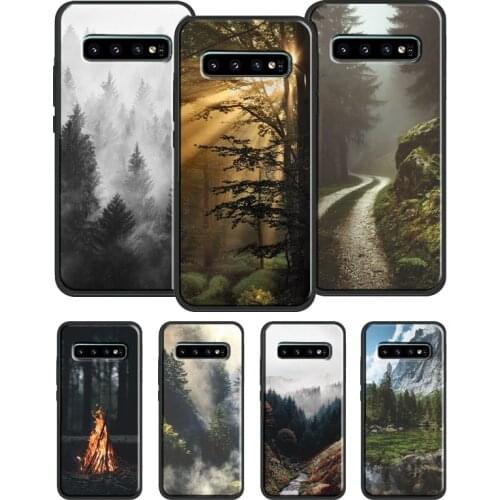 Beautiful Nature Forest Tree Case For Samsung Galaxy S21 Ultra Note 20 Note9 Note10 Plus S10e S8 S9 S10 Plus S20 FE