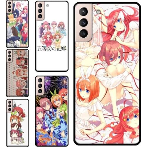 Nakano Quintessential Quintuplets TPU Phone Case For Samsung Galaxy S21 Ultra S8 S9 S10 S20 Plus S20FE Note 10 9 20 Cover