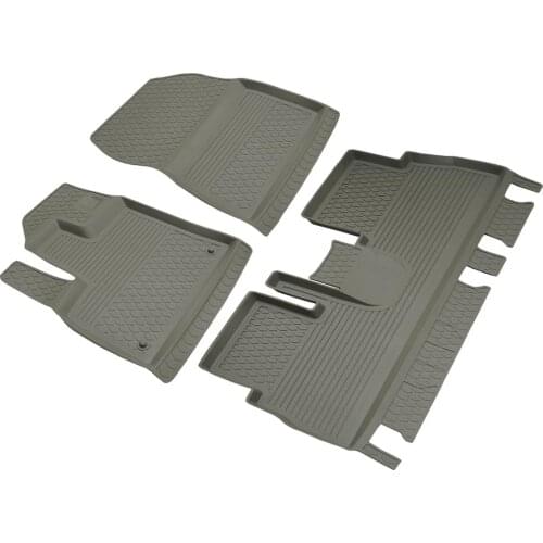 Citroen Berlingo Refref 4D Pool Designed Rubber Car Floor Mat 2019 Gray