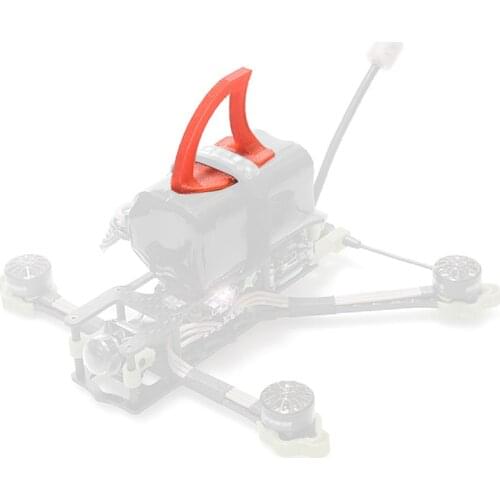 JMT TPU 3D Printed Part Shark Fin Anti-collision Anti-explosion Battery Protection Board for FPV Frame RC Quadcopter RC Drone