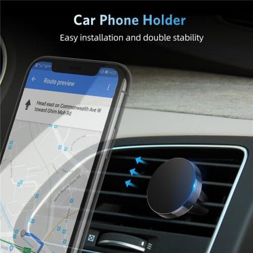 Magnetic Car Phone Holder for LADA Priora Sedan Sport Kalina Granta Vesta X-Ray