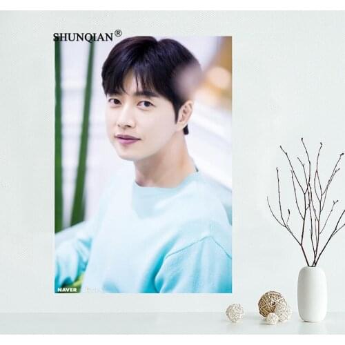 Custom Actor Singer Park Hae Jin Poster Cloth Silk Canvas Poster Home Decoration Wall Art Fabric Poster Print More Size