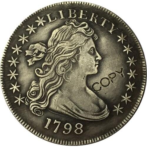 USA 1798 Draped Bust Dollar Copy Coins